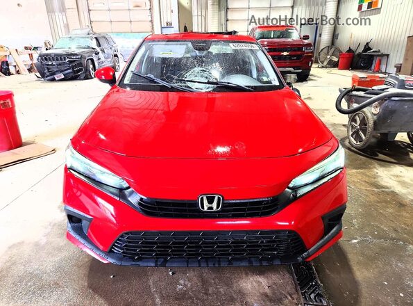 2HGFE1F79NH328964 2022 HONDA CIVIC Red წინა ხედი