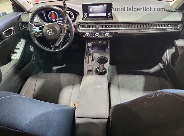 2HGFE1F79NH328964 2022 HONDA CIVIC Red წინა პანელის ხედი