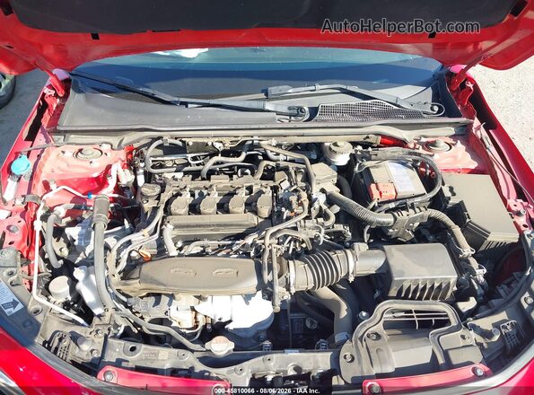 2HGFE1F7XNH325703 2022 HONDA CIVIC Красный Вид сзади
