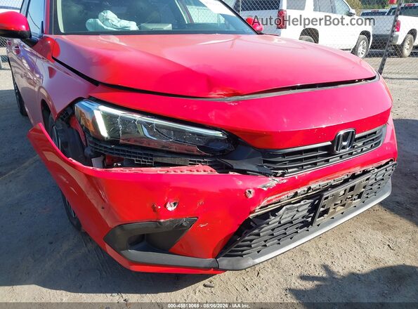 2HGFE1F7XNH325703 2022 HONDA CIVIC Красный Вид спереди