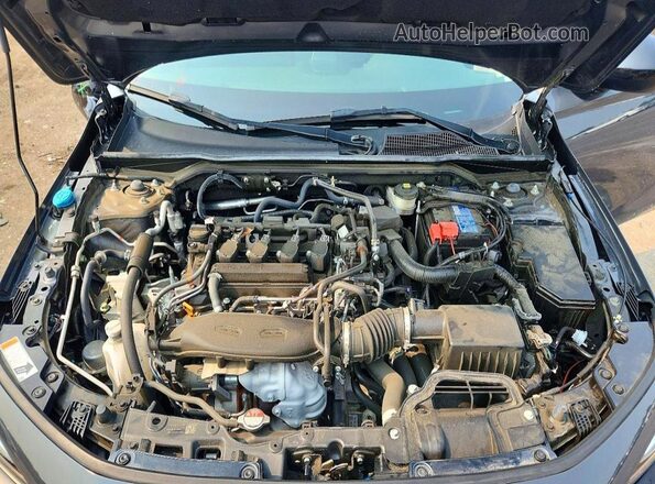 2HGFE1F7XRH306901 2024 HONDA CIVIC Gray Սալոնի հետևի տեսք