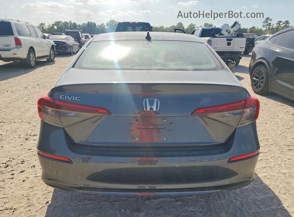 2HGFE1F7XRH311130 2024 HONDA CIVIC Gray Вид ззаду