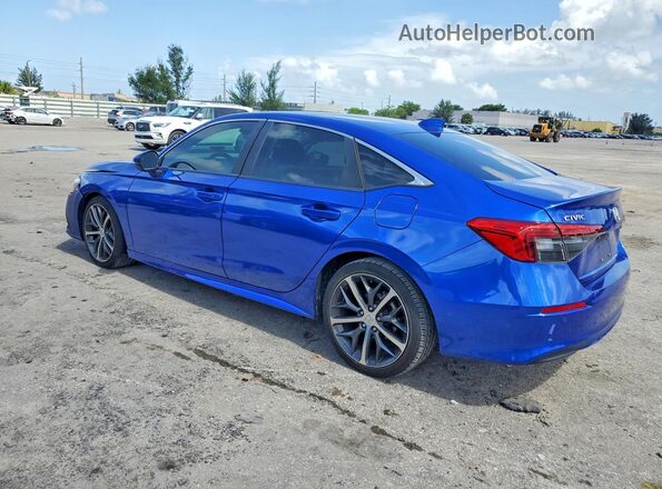 2HGFE1F90NH307163 2022 HONDA CIVIC Blue უკანა მარცხენა