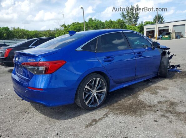2HGFE1F90NH307163 2022 HONDA CIVIC Blue უკანა მარჯვენა