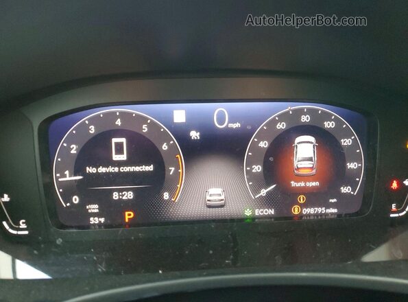 2HGFE1F90NH320043 2022 HONDA CIVIC Silver Սարքավորումների վահանակի տեսք