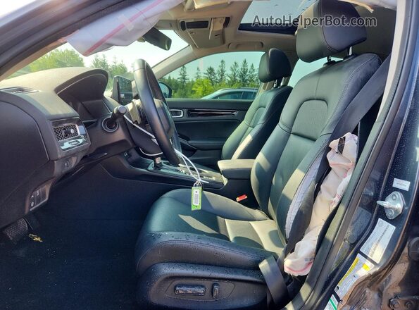 2HGFE1F90PH000353 2023 HONDA CIVIC Серый Вид салона спереди