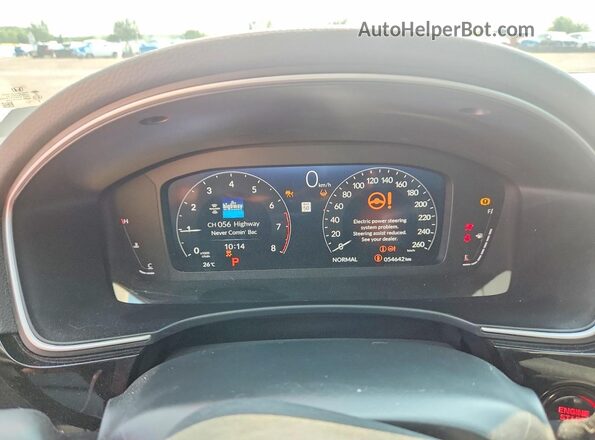 2HGFE1F90PH000353 2023 HONDA CIVIC Серый Вид щитка приборов