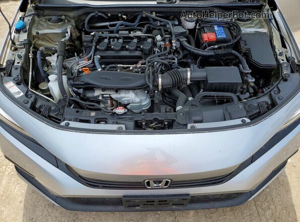 2HGFE1F90RH001862 2024 HONDA CIVIC Silver Vista interior trasera
