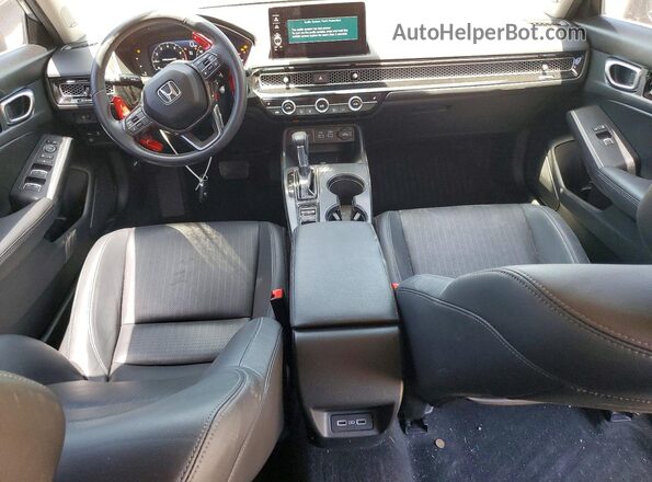 2HGFE1F90RH315091 2024 HONDA CIVIC Blue Dashboard view