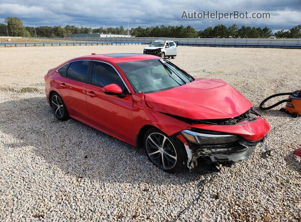 2HGFE1F90RH330934 2024 HONDA CIVIC Red Przód prawy