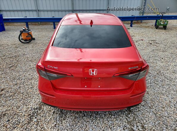 2HGFE1F90RH330934 2024 HONDA CIVIC Red Widok z tyłu
