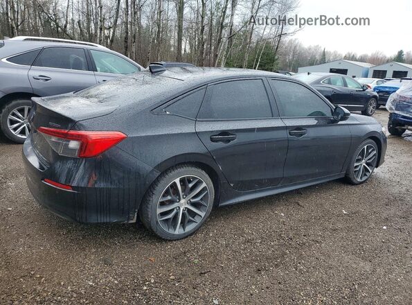 2HGFE1F91NH006675 2022 HONDA CIVIC Black Задня права чверть