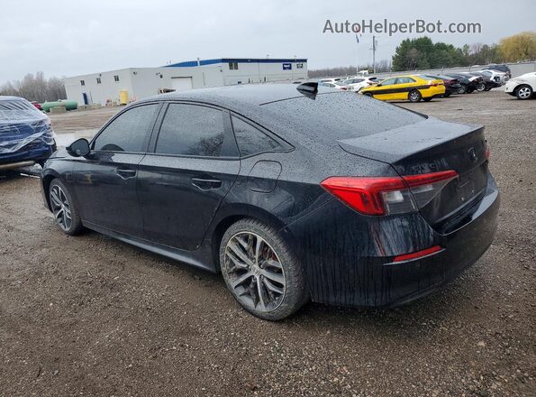 2HGFE1F91NH006675 2022 HONDA CIVIC Black Задня ліва чверть