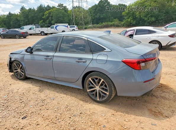 2HGFE1F92NH305964 2022 HONDA CIVIC Gray Հետևի ձախ