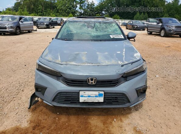 2HGFE1F92NH305964 2022 HONDA CIVIC Gray Դիմացի տեսք