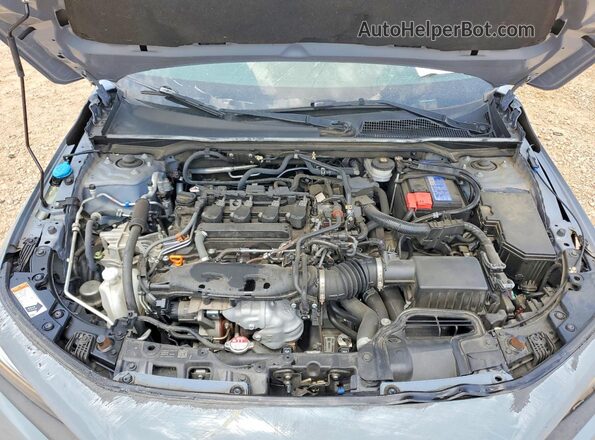 2HGFE1F92NH305964 2022 HONDA CIVIC Gray Սալոնի հետևի տեսք