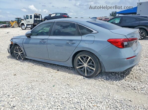 2HGFE1F92NH316348 2022 HONDA CIVIC Gray Հետևի ձախ