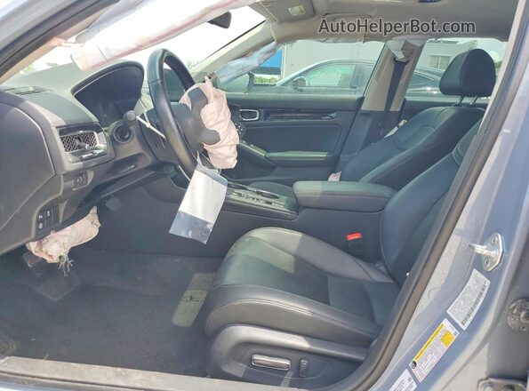2HGFE1F92NH316348 2022 HONDA CIVIC Gray Սալոնի դիմացի տեսք