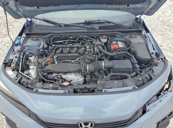 2HGFE1F92NH316348 2022 HONDA CIVIC Gray Սալոնի հետևի տեսք