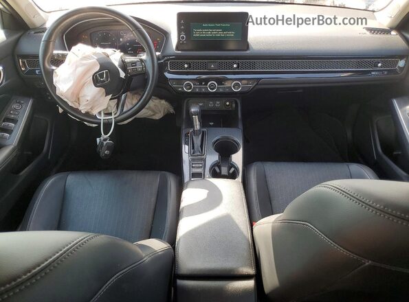 2HGFE1F92PH301304 2023 HONDA CIVIC Blue Widok deski rozdzielczej