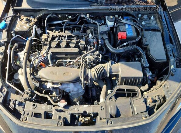 2HGFE1F92PH305093 2023 HONDA CIVIC Black Вид задньої частини салону