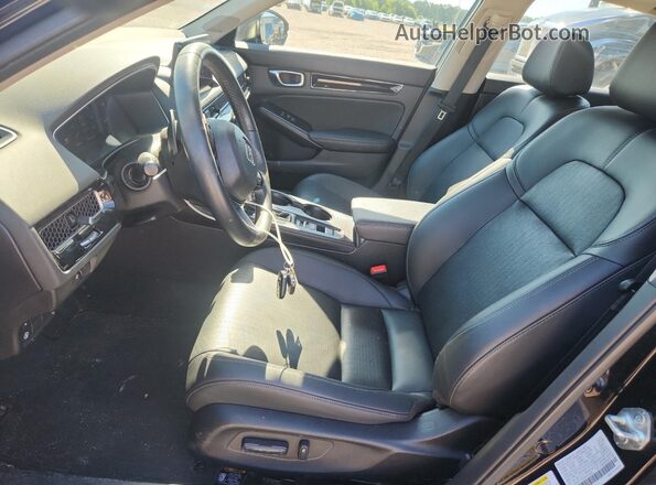 2HGFE1F92RH304058 2024 HONDA CIVIC Black Вид салону спереду