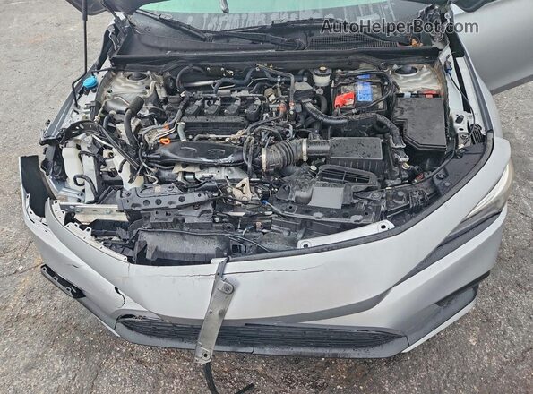 2HGFE1F92RH313116 2024 HONDA CIVIC Silver Widok wnętrza z tyłu