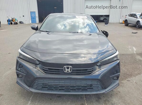 2HGFE1F93NH300711 2022 HONDA CIVIC Черный Вид спереди