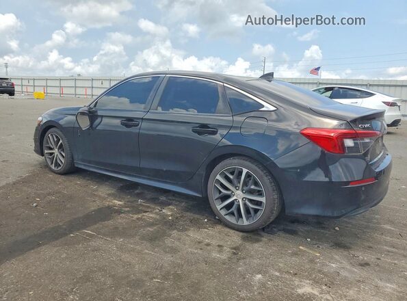 2HGFE1F93NH300711 2022 HONDA CIVIC Черный Задняя левая четверть