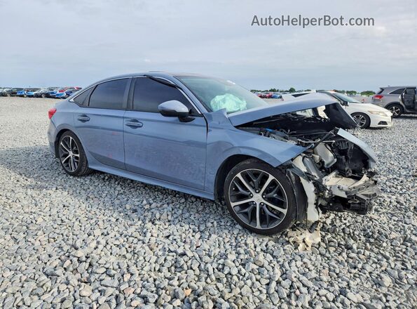 2HGFE1F93RH302481 2024 HONDA CIVIC Бирюзовый Передняя правая четверть