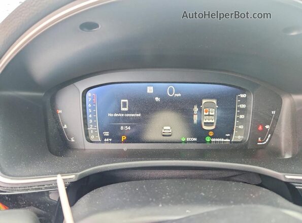 2HGFE1F93RH314758 2024 HONDA CIVIC Gray Սարքավորումների վահանակի տեսք