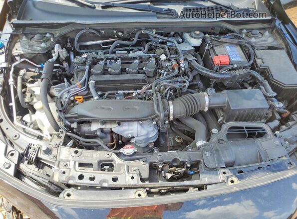 2HGFE1F94NH304783 2022 HONDA CIVIC Черный Вид задней части салона