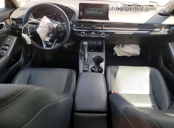 2HGFE1F94NH304783 2022 HONDA CIVIC Черный Вид панели приборов