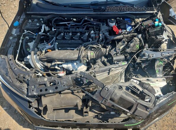 2HGFE1F94NH326525 2022 HONDA CIVIC Black Widok wnętrza z tyłu
