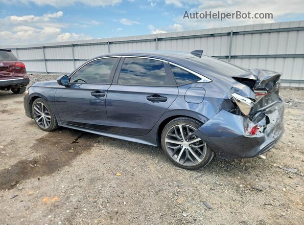 2HGFE1F94NH329599 2022 HONDA CIVIC Gray Trasero izquierdo