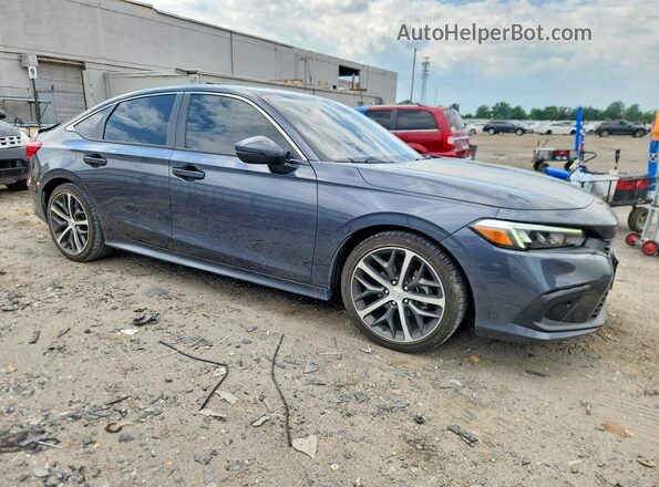 2HGFE1F94NH329599 2022 HONDA CIVIC Gray Delantero derecho