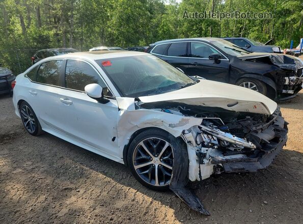 2HGFE1F94PH000873 2023 HONDA CIVIC White Przód prawy