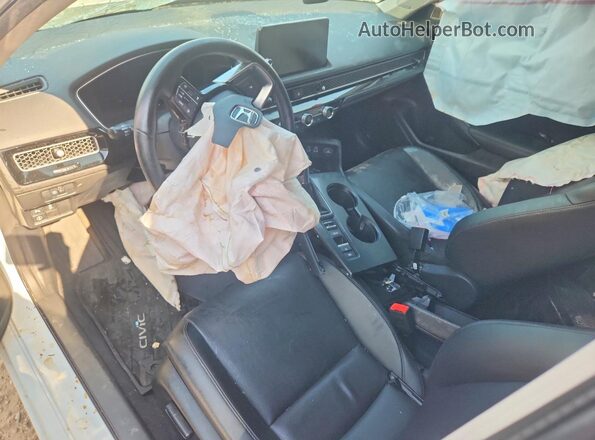 2HGFE1F94PH000873 2023 HONDA CIVIC White Widok deski rozdzielczej