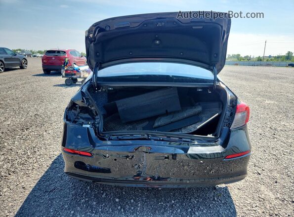 2HGFE1F94RH003307 2024 HONDA CIVIC Black Вид ззаду