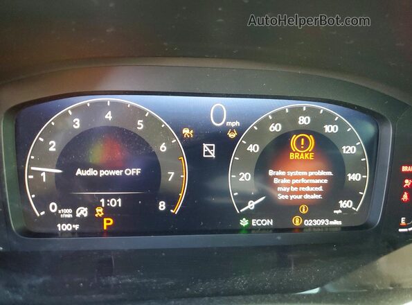 2HGFE1F94RH300545 2024 HONDA CIVIC Black Սարքավորումների վահանակի տեսք