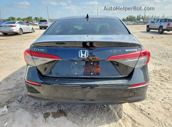 2HGFE1F95NH004136 2022 HONDA CIVIC Black Հետևի տեսք
