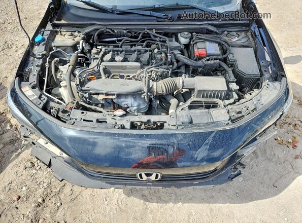 2HGFE1F95NH004136 2022 HONDA CIVIC Black Սալոնի հետևի տեսք