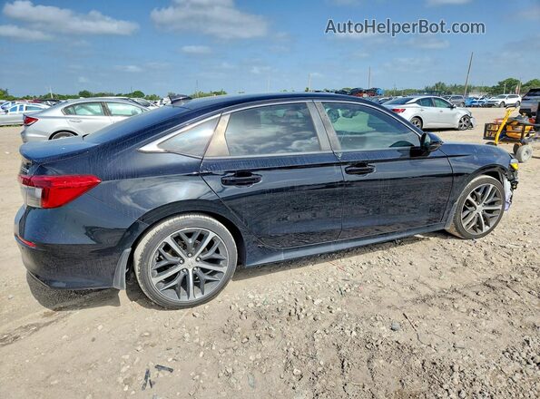 2HGFE1F95NH004136 2022 HONDA CIVIC Black Հետևի աջ