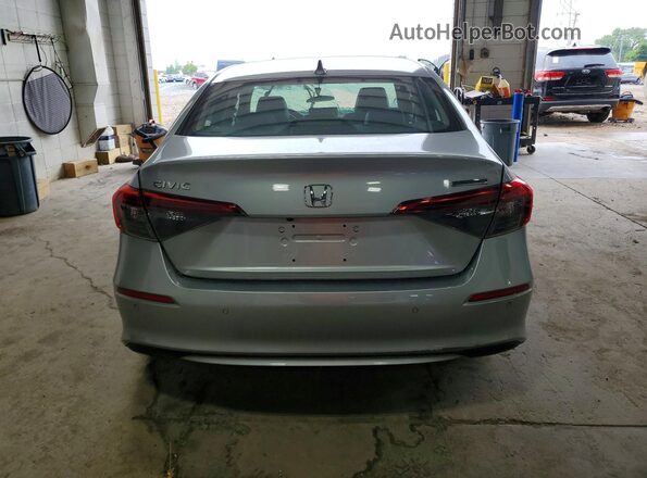 2HGFE1F95PH318565 2023 HONDA CIVIC Silver უკანა ხედი