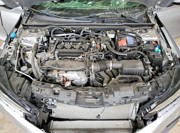 2HGFE1F95PH318565 2023 HONDA CIVIC Silver უკანა სალონის ხედი