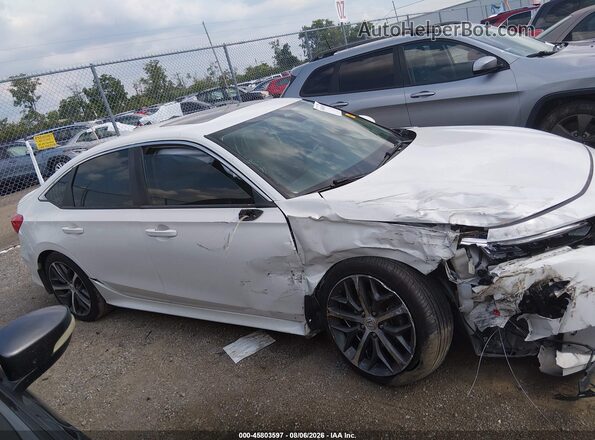 2HGFE1F95PH324401 2023 HONDA CIVIC Белый Вид задней части салона