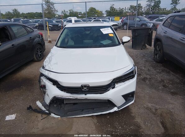 2HGFE1F95PH324401 2023 HONDA CIVIC Белый Вид щитка приборов