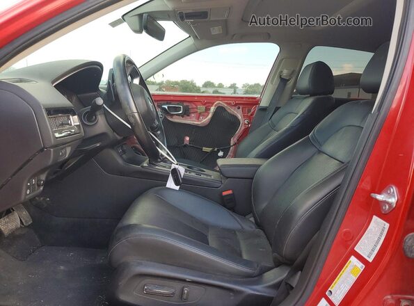 2HGFE1F96NH300606 2022 HONDA CIVIC Red Սալոնի դիմացի տեսք
