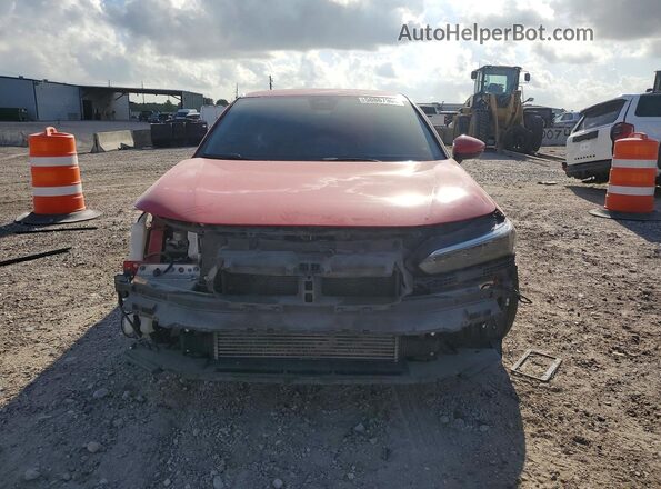 2HGFE1F96NH300606 2022 HONDA CIVIC Red Դիմացի տեսք