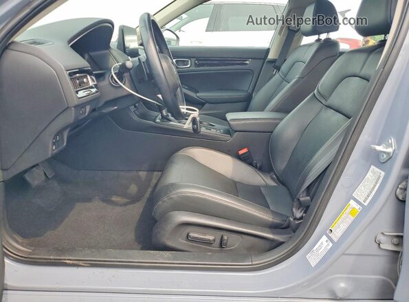 2HGFE1F96NH302226 2022 HONDA CIVIC Blue Вид салону спереду